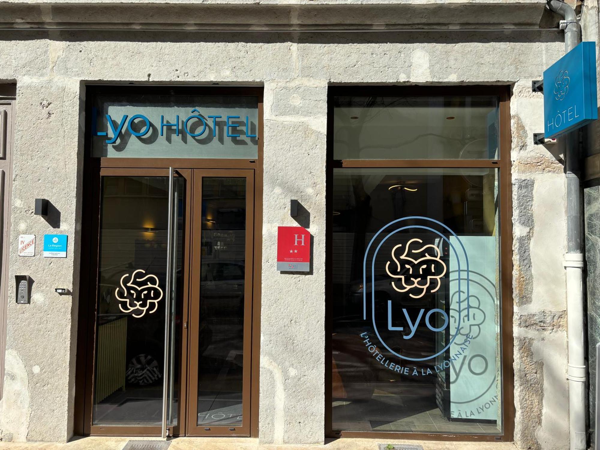 Lyo Hotel - Centre Lyon Perrache Zewnętrze zdjęcie